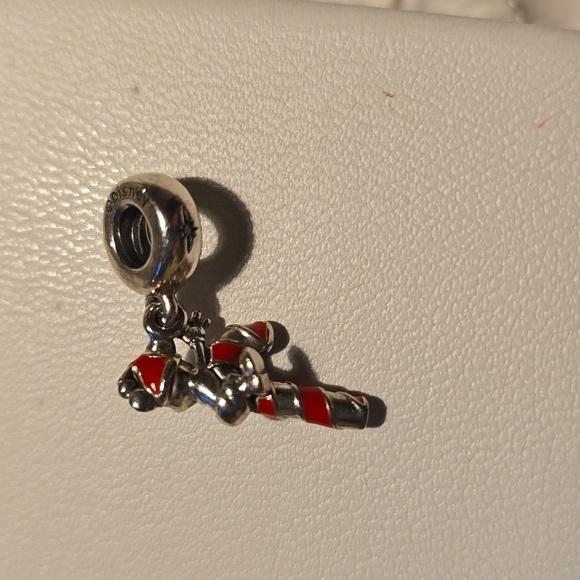 Disney Pandora Bracelet Charm, Mickey, Candy Cane - Picture 3 of 3